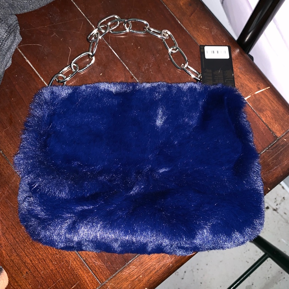 Forever 21 pretty royal blue purse